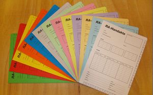 Ra-Handaktenmappen Farbübersicht Ra-Handaktenmappen Farbübersicht